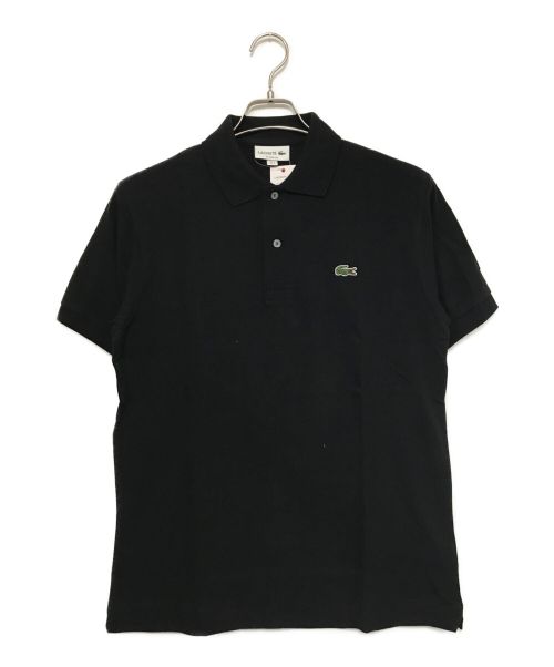LACOSTE（ラコステ）LACOSTE (ラコステ) ポロシャツ ブラック サイズ:Sの古着・服飾アイテム