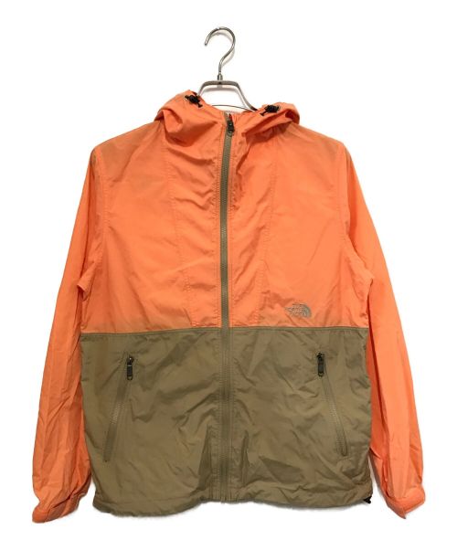 THE NORTH FACE（ザ ノース フェイス）THE NORTH FACE (ザ ノース フェイス) コンパクトジャケット オレンジ×ベージュ サイズ:XLの古着・服飾アイテム