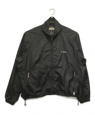 TTT MSW (ティー) ロゴ刺繍トラックジャケット ブラック サイズ:Ⅼ