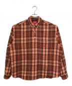 SUPREMEシュプリーム）の古着「Pullover Plaid Flannel Shirt」｜ピンク