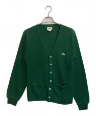 IZOD LACOSTE (アイゾッド ラコステ) ニットカーディガン グリーン サイズ:XL