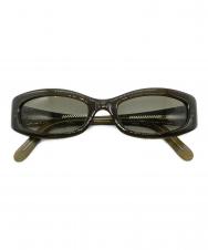 CELINE (セリーヌ) サイドマカダムナローサングラス カーキ