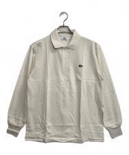 LACOSTE (ラコステ) 長袖ポロシャツ アイボリー サイズ:4