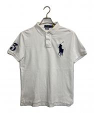 POLO RALPH LAUREN (ポロ・ラルフローレン) ビッグポニーポロシャツ ホワイト サイズ:Ｍ