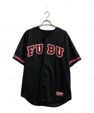 FUBU (フブ) ゲームシャツ ブラック サイズ:XL