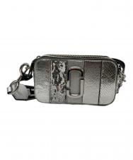 MARC JACOBS (マークジェイコブス) スパンコールカメラショルダーバッグ シルバー