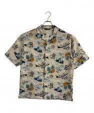 THE NORTH FACE (ザ ノース フェイス) S/S Aloha Vent Shirt ベージュ サイズ:Ⅼ