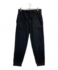 C.P COMPANY (シーピーカンパニー) FILI Heavier Peach Pants ブラック サイズ:記載なし