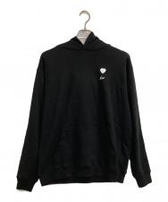 BLACK PINK (ブラックピンク) FRAGMENT DESIGN (フラグメントデザイン) BLACK FRGMT HOODIE ブラック サイズ:XL