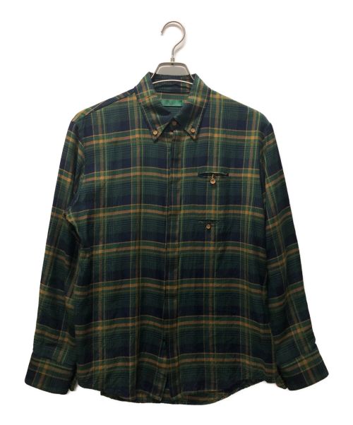 ohta（オオタ）ohta (オオタ) チェックBDシャツ グリーン サイズ:M1の古着・服飾アイテム
