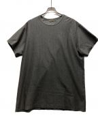 Yohji Yamamoto pour homme）の古着「Stripe Wrinkled T-shirt」｜グレー