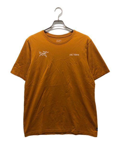 ARC'TERYX（アークテリクス）ARC'TERYX (アークテリクス) SPLIT S/S T-SHIRT オレンジ サイズ:Ｍの古着・服飾アイテム