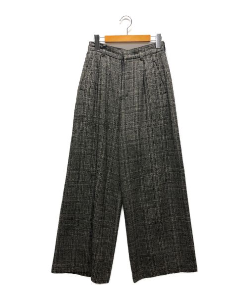 AKIRA NAKA（アキラナカ）AKIRA NAKA (アキラナカ) チェックパンツ グレー サイズ:Ｍの古着・服飾アイテム