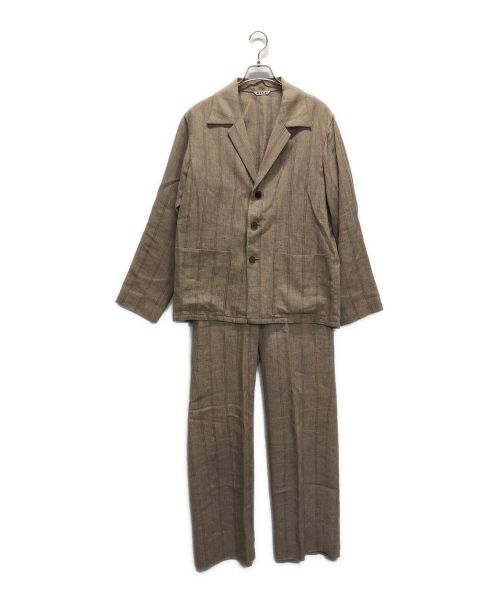 AURALEE（オーラリー）AURALEE (オーラリー) セットアップスーツ ブラウン サイズ:3の古着・服飾アイテム