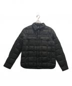 REPLAYリプレイ）の古着「RECYCLED QUILTED JACKET WITH COLLAR」｜グリーン