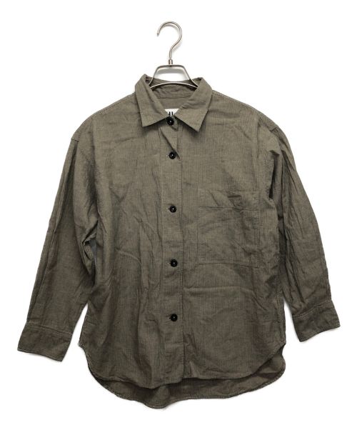 MHL（エムエイチエル）MHL (エムエイチエル) 長袖シャツ グレー サイズ:1の古着・服飾アイテム