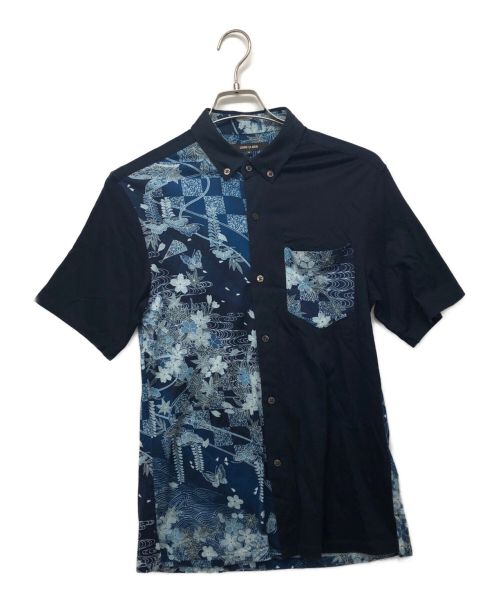 COMME CA MEN（コムサ・メン）COMME CA MEN  (コムサ・メン) Pagong (パゴン) シャツ ブルー サイズ:Mの古着・服飾アイテム