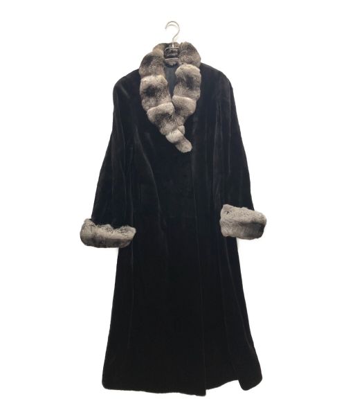 SAGA MINK（サガミンク）SAGA MINK (サガミンク) ミンクコート ブラウン サイズ:13の古着・服飾アイテム