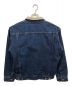 J.CREW (ジェイクルー) 襟スエードデニムジャケット ブルー サイズ:S：4480円