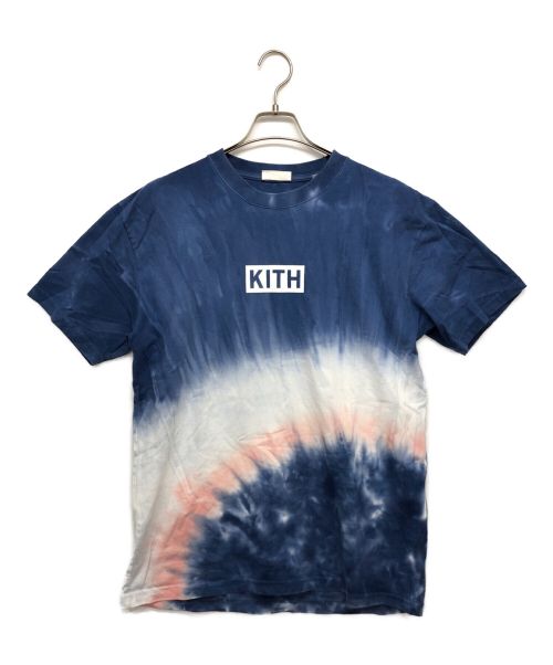 KITH（キス）KITH (キス) タイダイtシャツ ブルー サイズ:Mの古着・服飾アイテム