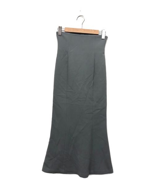 Snidel（スナイデル）Snidel (スナイデル) ハイウエストナロースカート スカイブルー サイズ:０の古着・服飾アイテム