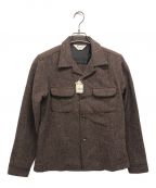 TOWN CRAFTタウンクラフト）の古着「オープンカラーシャツ/シャツジャケット」｜ブラウン