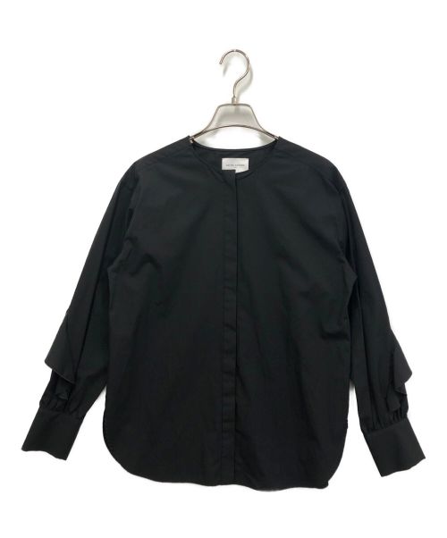 UNITED ARROWS（ユナイテッドアローズ）UNITED ARROWS (ユナイテッドアローズ) デザイン襟シャツ ブラック サイズ:表記なしの古着・服飾アイテム