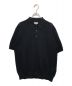 BEAMS（ビームス）の古着「12ゲージ メッシュ ポロシャツ」｜ブラック