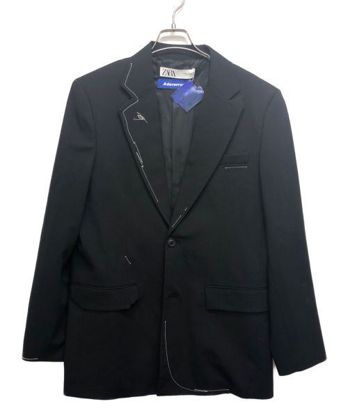 ADER error（アーダーエラー）ADER error (アーダーエラー) ZARA (ザラ) テーラードジャケット ブラック サイズ:XSの古着・服飾アイテム
