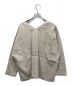 evam eva (エヴァムエヴァ) silk linen pullover アイボリー サイズ:表記無し：9800円
