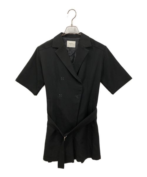 Ameri（アメリ）Ameri (アメリ) ダブルブレストテーラードサロペット ブラック サイズ:Sの古着・服飾アイテム