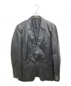 Paul Smith COLLECTIONポールスミス コレクション）の古着「レザージャケット」｜ブラック