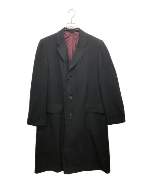 barron anderson（バロンアンダーソン）barron anderson (バロンアンダーソン) チェスターコート ブラック サイズ:記載なしの古着・服飾アイテム