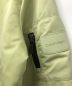 中古・古着 Calvin Klein (カルバンクライン) サテン ボンバー ジャケット 黄緑 サイズ:xs：10000円