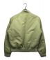 Calvin Klein (カルバンクライン) サテン ボンバー ジャケット 黄緑 サイズ:xs：10000円