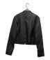 MICHAEL KORS (マイケルコース) レザージャケット ブラック サイズ:L：12800円