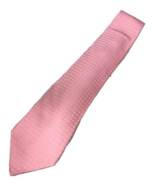 HERMES（エルメス）HERMES (エルメス) ネクタイ ピンク サイズ:記載なしの古着・服飾アイテム