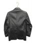 KATHARINE HAMNETT (キャサリンハムネット) レザージャケット ブラック サイズ:S：7800円