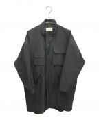 PUBLIC TOKYOパブリックトウキョウ）の古着「撥水ピーチスキンコート」｜ブラック