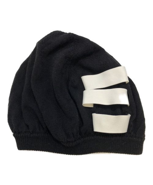 Y-3（ワイスリー）Y-3 (ワイスリー) ニット帽 ブラックの古着・服飾アイテム