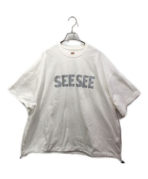 SEESEE（シーシー）SEESEE (シーシー) ロゴTシャツ ホワイト サイズ:Mの古着・服飾アイテム