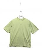 Acne studiosアクネ ストゥディオス）の古着「ロゴTシャツ」｜黄緑