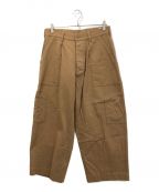 STANDARD JOURNALスタンダード ジャーナル）の古着「Daishi Nishino Military Pants」｜ブラウン