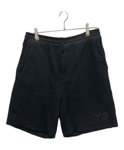 Y-3（ワイスリー）Y-3 (ワイスリー) ハーフスウェットパンツ ブラック サイズ:Ｌの古着・服飾アイテム