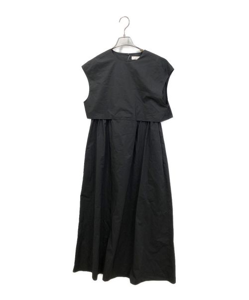 BALLSEY（ボールジィ）BALLSEY (ボールジィ) ノースリーブワンピース ブラック サイズ:36の古着・服飾アイテム