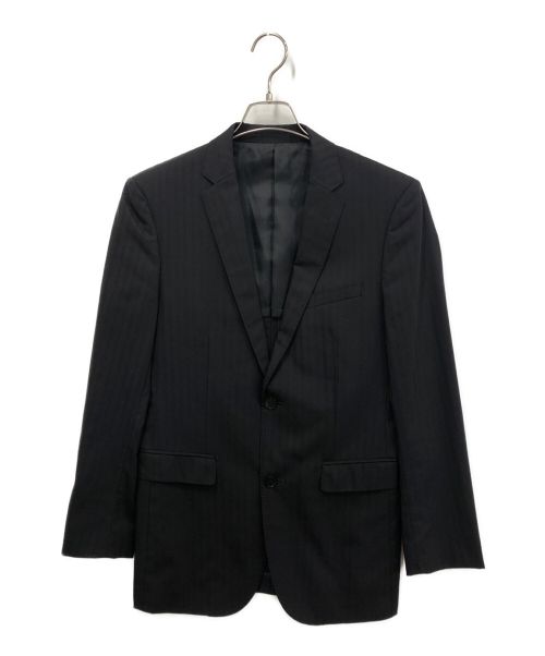 BURBERRY BLACK LABEL（バーバリーブラックレーベル）BURBERRY BLACK LABEL (バーバリーブラックレーベル) テーラードジャケット ブラック サイズ:38Rの古着・服飾アイテム