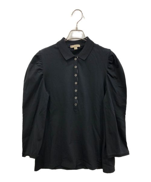 BURBERRY BRIT（バーバリーブリット）BURBERRY BRIT (バーバリーブリット) ポロシャツ ブラック サイズ:XL 未使用品の古着・服飾アイテム
