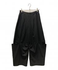 MAISON SPECIAL (メゾンスペシャル) Suching Work Pants ブラック サイズ:38