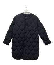 ORCIVAL (オーシバル) リモンタナイロンノーカラーキルティングコート ブラック サイズ:2