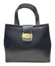 Salvatore Ferragamo (サルヴァトーレ フェラガモ) ヴァラリボン2WAYバッグ ブラック